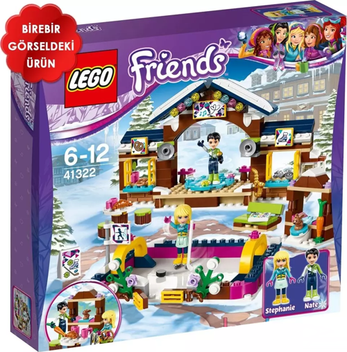 41322 Lego Friends Kayak Tesisi Buz Pisti 307 Parçalı Lego Seti