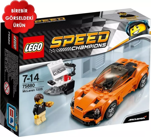 75880 Lego Speed Champions McLaren 720S 161 Parçalı Lego Speed Seti