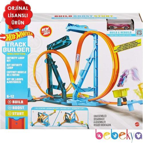 Sonsuz Çember Pisti 2 si 1 Arada Hotwheels Oyun Seti GVG10