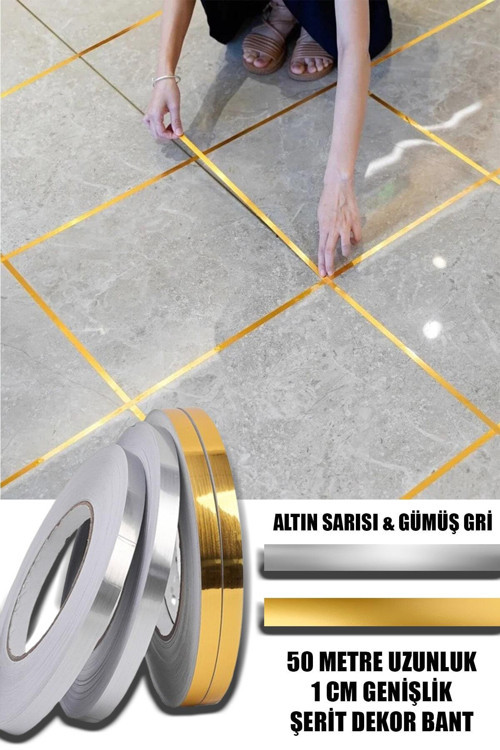 50 Metre Dekoratif Şerit Bant, Sanat ve El İşi Süsleme
