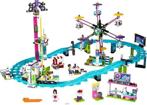 Friends 41130 Lego Süper Işıklı Lunapark Seti 1124 Parça