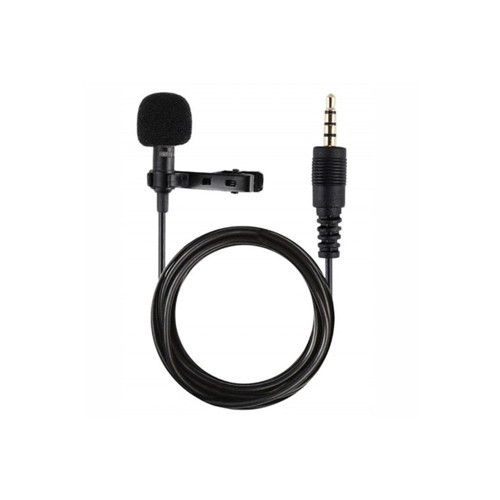 3.5mm Jak 1.5 Metre Double Mikrofon - Siyah