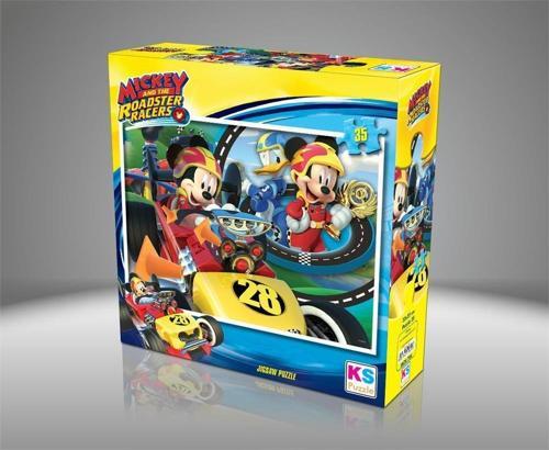 Disney Mickey And The Roadster Racers Puzzle 35 Parça Disney Lisanslı Mickey Mouse Yapboz