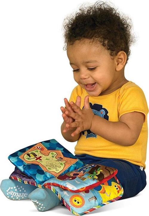 Tomy Lamaze Kaptan Horace İlk Kitabım Eğitici Bez Aktivite Kitabı