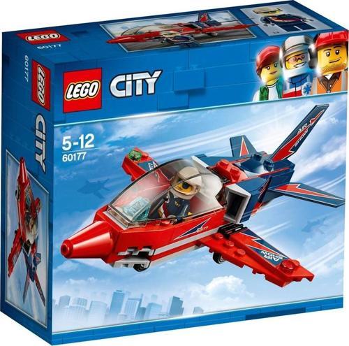 City Hava Gösterisi Jeti Oyuncak Lego Uçak 60177