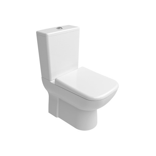 Optimum Kanalsız Köşeli Duvara Sıfır Klozet + Yavaş Kapanan Klozet Kapağı + Rezervuar + 3/6 İç Takım