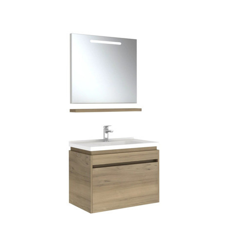 Idea 2.0 80 Cm Pasifik A Tek Çekmeceli Banyo Dolabı Takımı