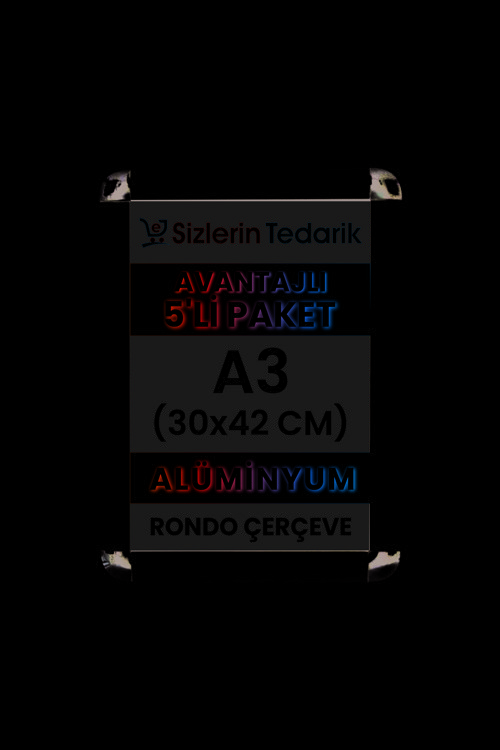 A3 Alüminyum Rondo Çerçeve 5 Adet