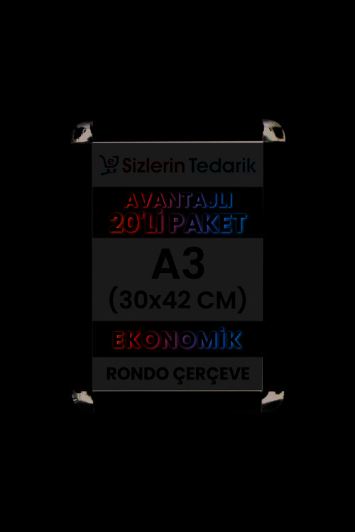 A3 Ekonomik Rondo Çerçeve 20 Adet