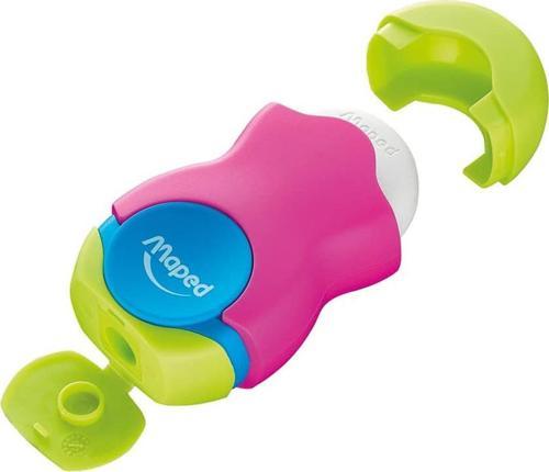 Loopy Silgi ve Hazneli Kalemtıraş 2 si 1 Arada PEMBE