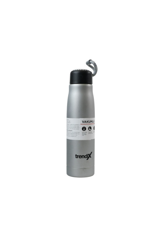 Çelik İçli Termos 550ml Gri SKM015-550-GRI