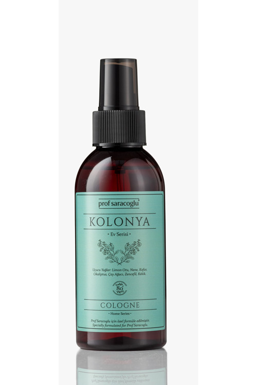 Kolonya 150 ml (LİMON OTU, NANE, KAFUR, OKALİPTUS, ÇAY AĞACI, ZENCEFİL, KEKİK)