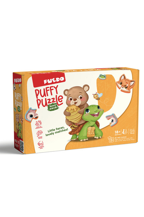 Puffy Puzzle Forest Animals