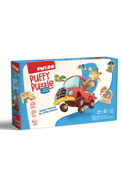 Puffy Puzzle Safari Animals
