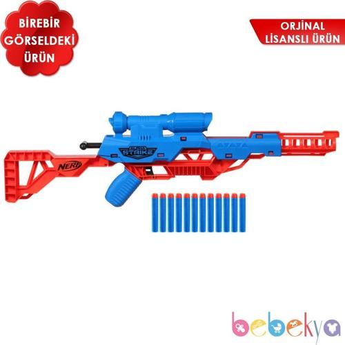 Alpha Strike Dürbünlü Pompalı Tüfek 12 Sünger Nerf Mermili Dart Tabancası