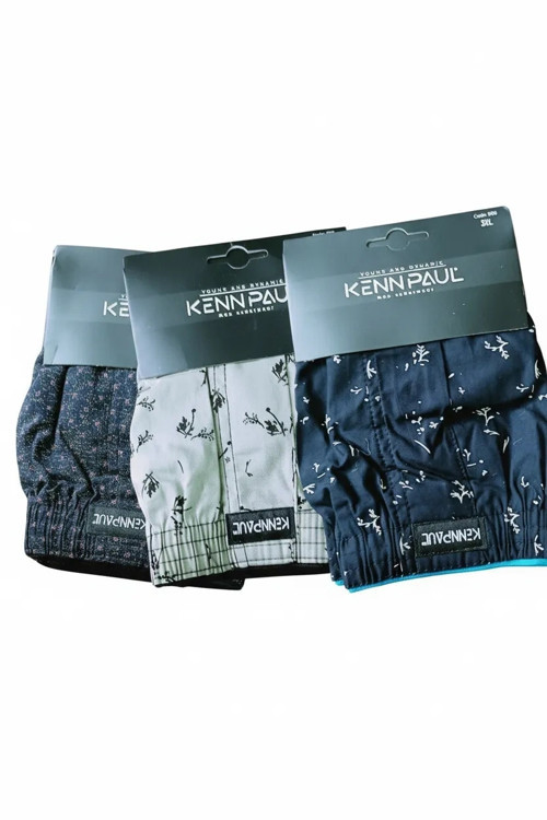 Poplin Erkek Boxer Battal Beden 3XL- 3Adet