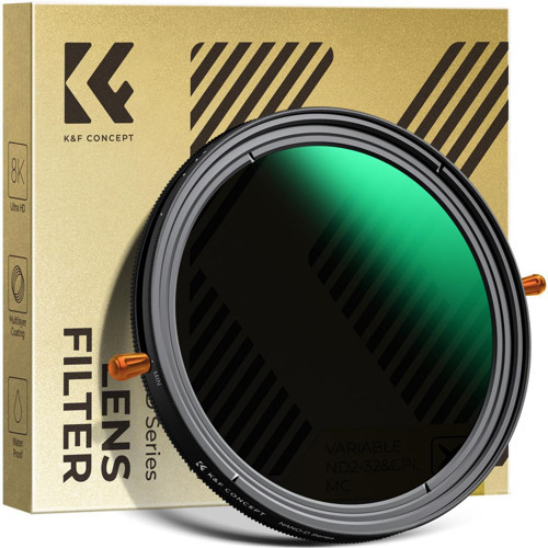 72mm 2 in 1 CPL - ND2-ND32 ( 1-5 Stop) Variable / Nano-D Serisi