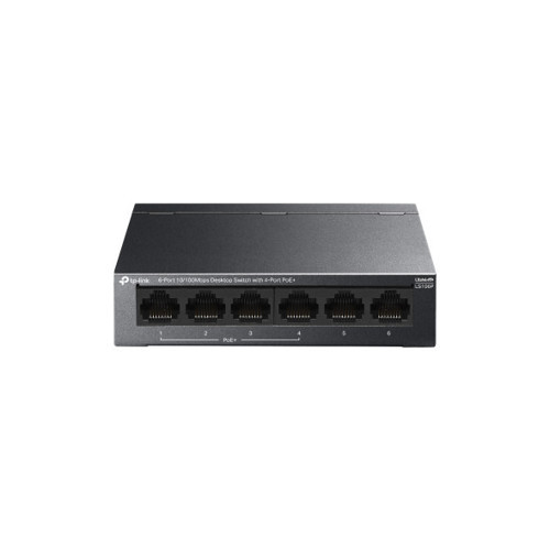 TP-LINK LS106P 6PORT 10/100 YÖNETİLEMEZ POE SWITCH