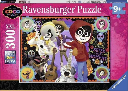 300 XXL Parçalı Disney Coco Miguel Yapboz Puzzle Ravensburger 9 Yaş ve Üzeri Çocuk Yapbozları