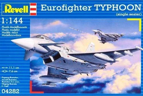 Uçak 1:144 Eurofighter Typhoon Single Seater Savaş Uçağı Model Uçak Maket Uçak Yapımı