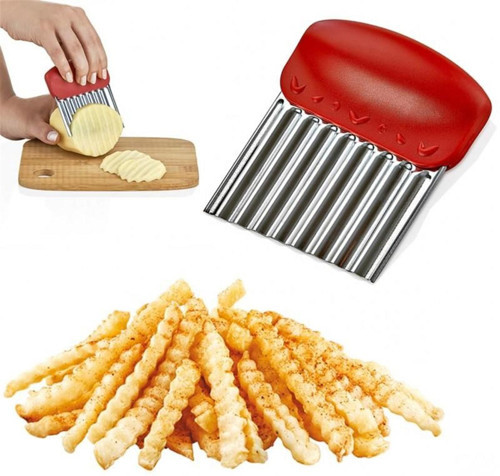 Pratik Chips Chopper Şekilli Sebze ve Meyve Dilimleyici