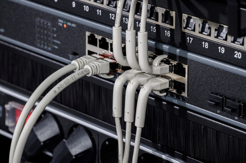 CAT 6A F-FTP bükülebilir Patch kablo, 5 Metre Gri AWG 32/7