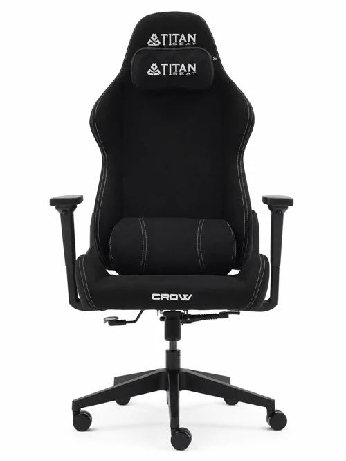 Crow Black Kumaş Oyuncu Koltuğu
