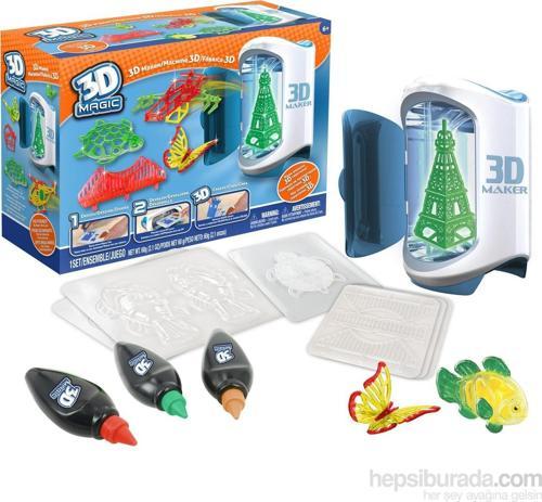 3D Magic 3 Boyutlu Tasarım Merkezi Etkinlik Aktive El Becerisi Geliştiren Oyun Seti