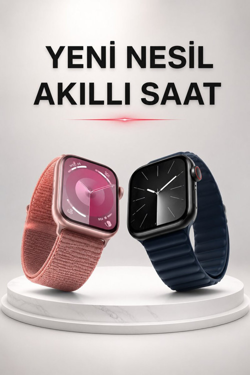 Akıllı Saat İos Andorid Destekli Arama Özeliği Sensörlü Bluetooth Bağlantıl - KTFIAB4203-3