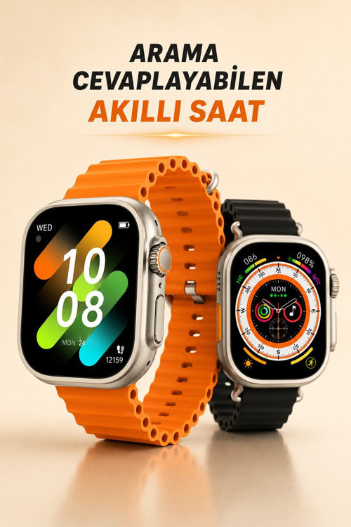 Kablosuz Şarjlı Çağrı ve Müzik Kontrolü Sağlayan Akıllı Saat - KTFIAB2012-2701