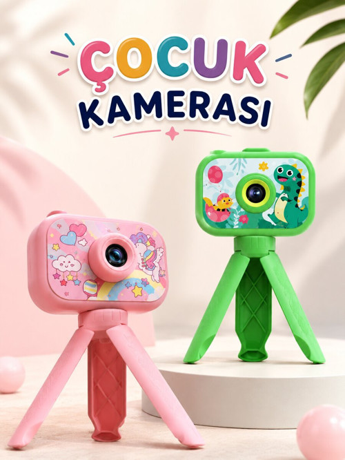 Çocuklara Özel Dijital LCD Ekran 1080P HD Görüntü Kaliteli - KTFIAB3714-9016