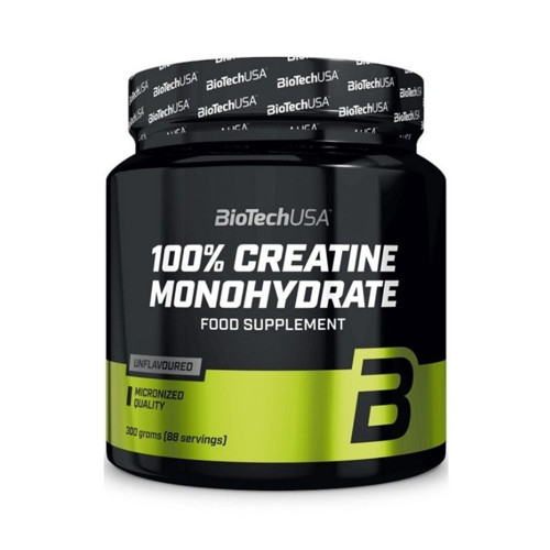 BIOTECH USA 100% Creatine(Kreatin) Monohydrate 300 gram - 88 SERVİS (Amerikan versiyon)