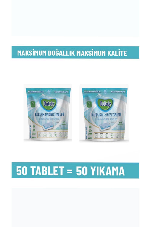 Bulaşık Makinesi Tableti - Süper 2'li ( 100 Tablet - 100 Yıkama )