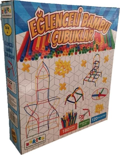 Eğlenceli Bambu Çubuklar 300 Parça