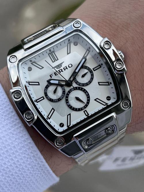 Çelik Kordon İç Fonksiyonları Aktif Chronograph 30 Mt Su Geçirmez Erkek Kol Saat EFM11437-A