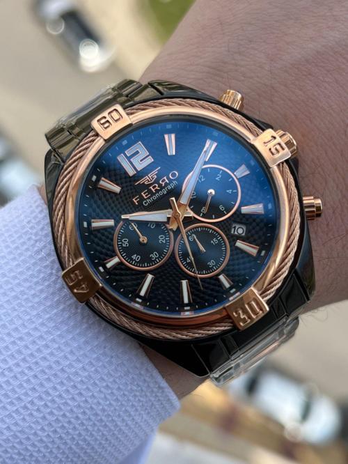 İç Fonksiyonları Aktif Chronograph 30 Mt Su Geçirmez Erkek kol Saat xf009