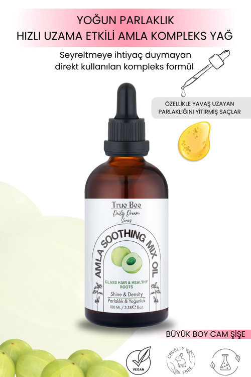 Daily Dream Series | Hızlı Uzatma Ve Yoğun Parlatma Etkili Amla Kompleks Yağ 100 Ml