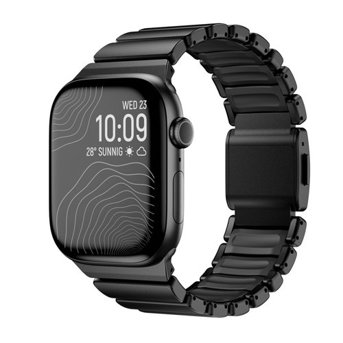Watch 42mm MKST KRD-151 Premium Metal / Silikon Kordon - Siyah