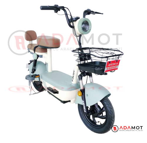 Casper Elektrikli Motosiklet 48V 12 AH 249W Elektrikli Moped E-Bike 25 Km/h Şehir Içi Ulaşım Aracı