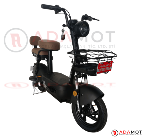 Casper Elektrikli Motosiklet 48V 12 AH 249W Elektrikli Moped E-Bike 25 Km/h Şehir Içi Ulaşım Aracı