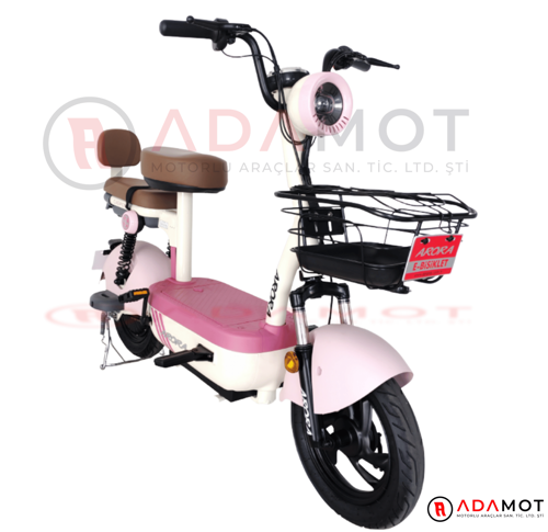 Casper Elektrikli Motosiklet 48V 12 AH 249W Elektrikli Moped E-Bike 25 Km/h Şehir Içi Ulaşım Aracı