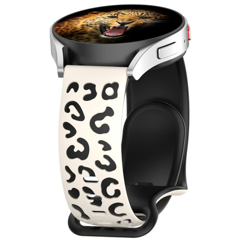 Huawei Watch GT 3 42mm MKST KRD-140 20mm Silikon Kordon Strap Kayış - Starlight-Siyah