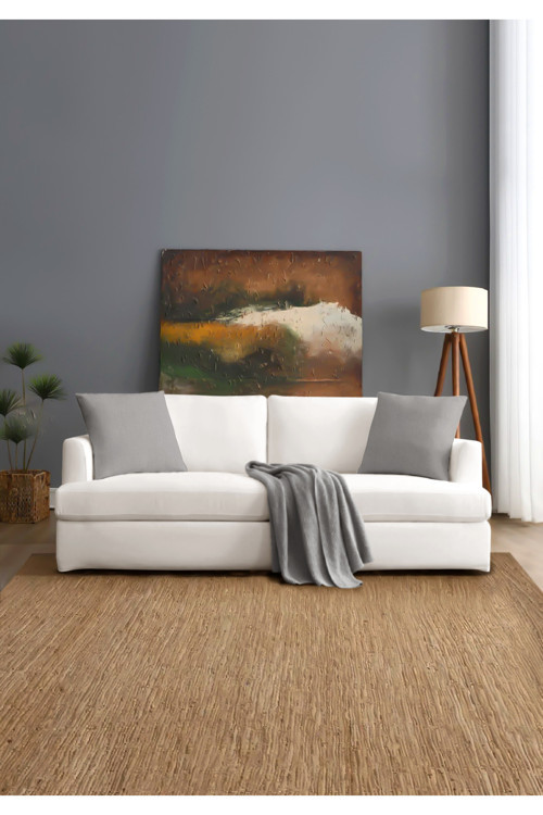 Canvas 4'lü Gri Sıvı Geçirmez Leke Tutmaz Kırlent Kılıfı 40 x 40 cm