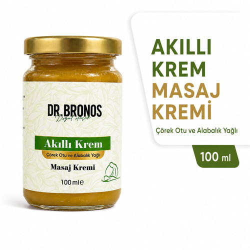 DR.BRONOS Akıllı Krem 100 ml | Çörek Otu ve Alabalık Yağlı