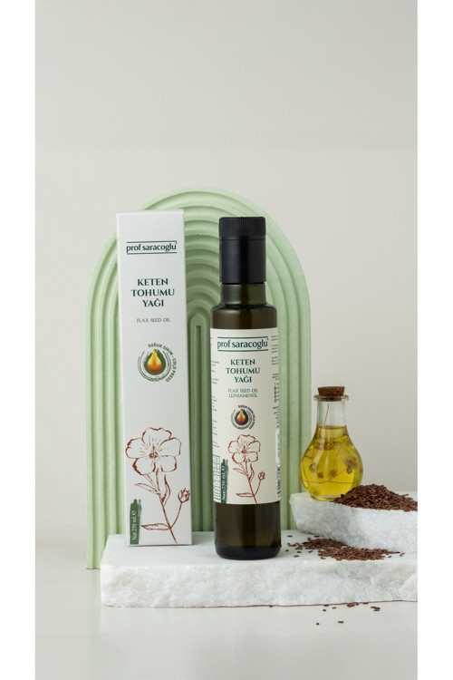 Soğuk Sıkım Keten Tohumu Yağı Doğal 250 ml