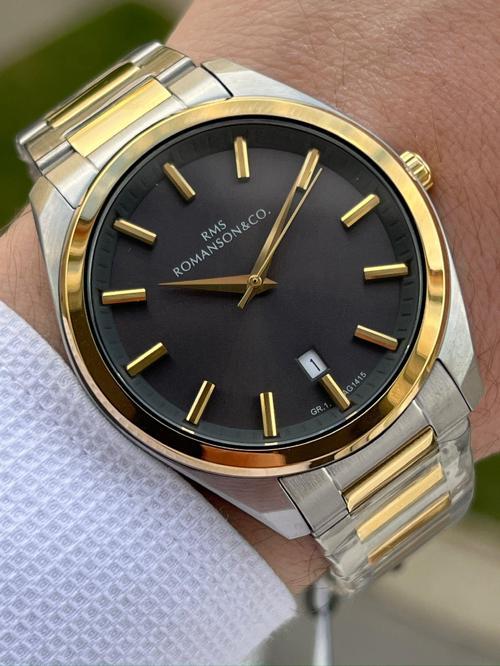 Romanson Zeıtmeıster Çelik Kordon Özel Seri Kararmaz Renk Atmaz 5Atm Erkek Kol Saati AG1415.08