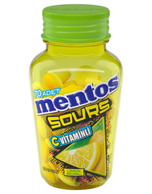 Sours Limon Aromalı C Vitaminli Tablet Şekerleme 49 g x 6 Adet