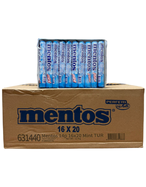 Nane Aromalı Çiğnenen Draje Şekerleme ( 37,5 GR * 20 ) * 16 Adet