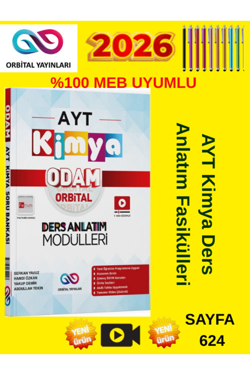 Ayt Kimya Ders Anlatım Modülleri+Android Kalem
