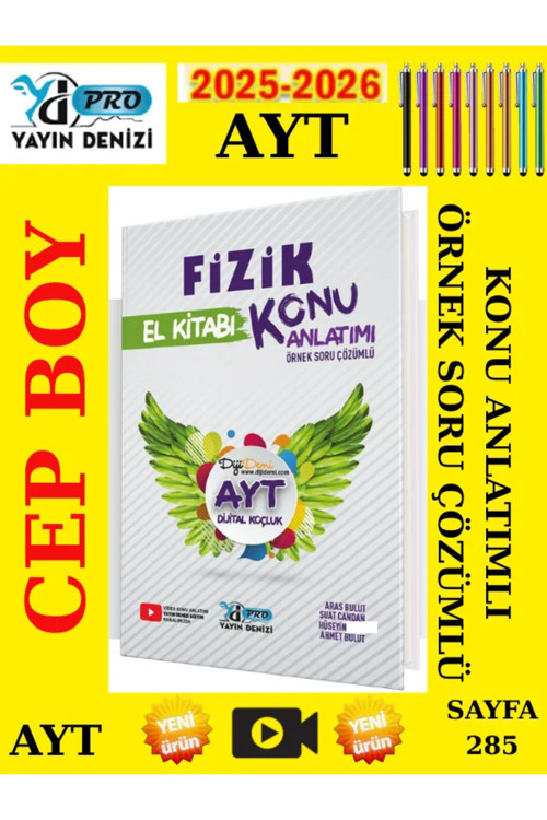 Yayın Denizi Ayt Fizik Pro El Kitabı+Android Kalem